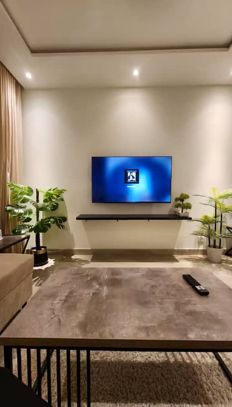 2 Bed Fully Furnished Apartment For Sale On Easy Installments In Main Raiwind Road Lake City 10