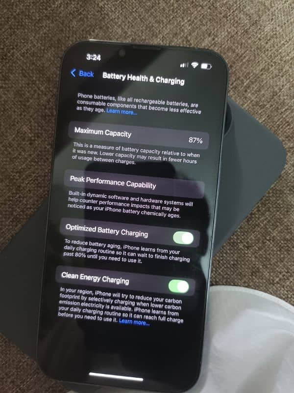 iPhone 13 pro 256 with box physical dual  PTA approved 8