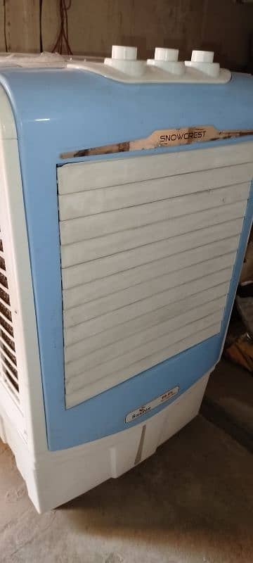 Air cooler inverter motor plastic body ice box 1 month use 0