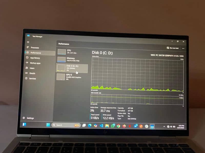 HP elitebook x360 1040 G7 touchscreen | i7 10th gen, 32/512 GB 6