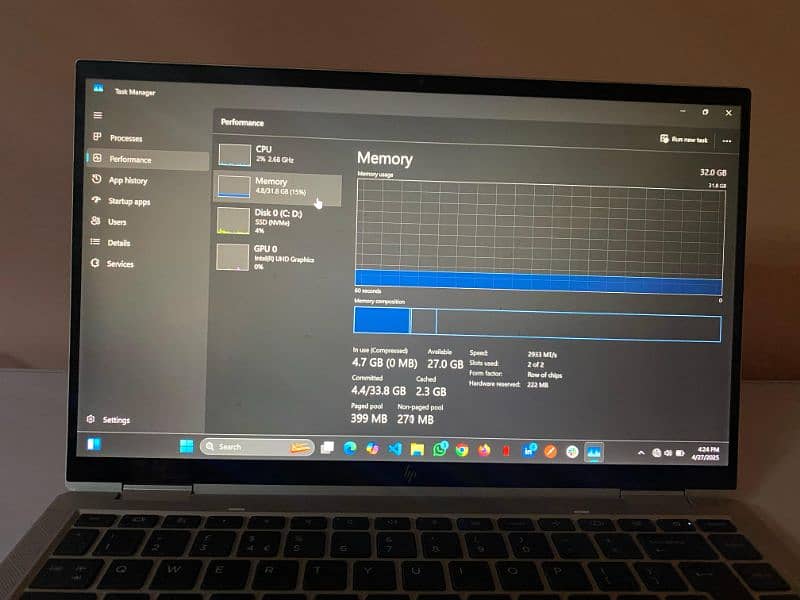 HP elitebook x360 1040 G7 touchscreen | i7 10th gen, 32/512 GB 9