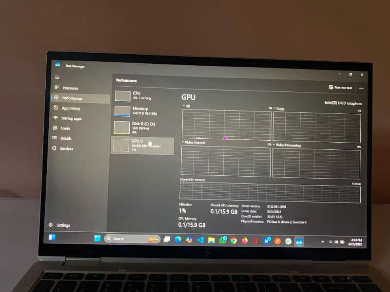 HP elitebook x360 1040 G7 touchscreen | i7 10th gen, 32/512 GB 10