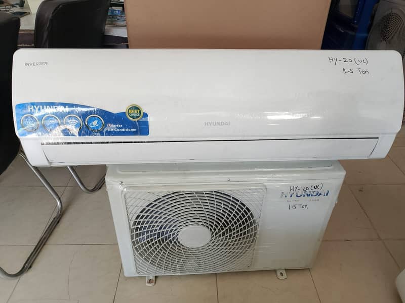 Hyundai 1.5 ton dc inverter Hy20G year warranty(0306=4462/443)superbb 0