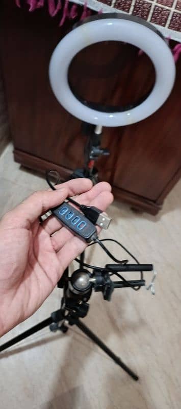 Ring Light and Mobile Tripod Stand 2