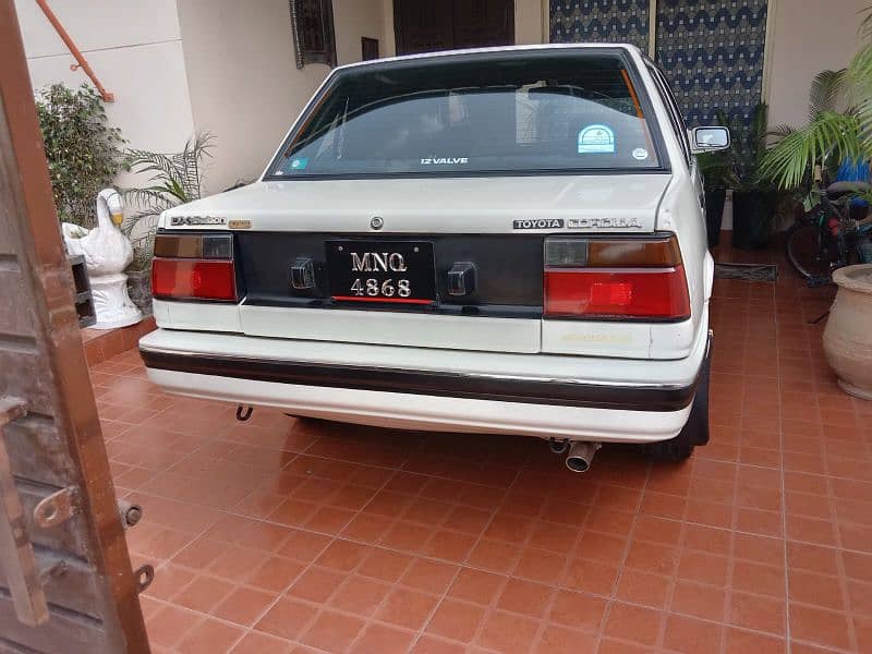 Toyota Corolla 1986 import 1992 first owner total original 17