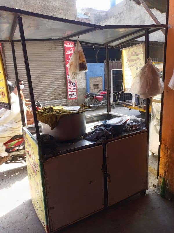 Biryani counter with 2 burners 2