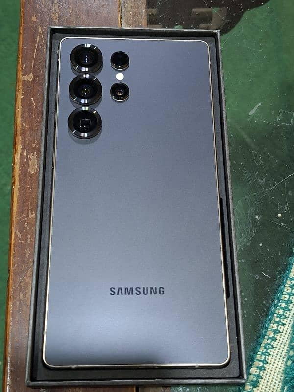 Samsung Galaxy S25 Ultra (Titanium Black)  12/512 GB PTA APPROVED 1