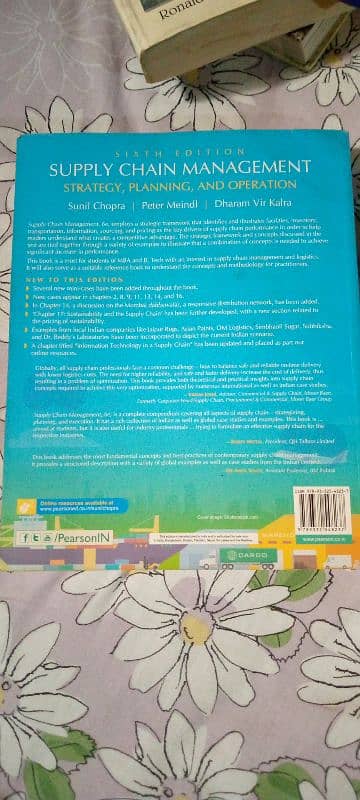sixth edition supply chain management strategy, planning and operation 1