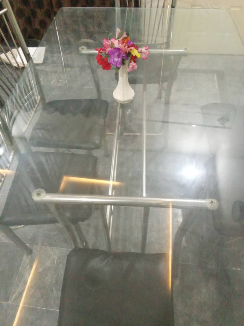 Dining table with 6 chairs 3