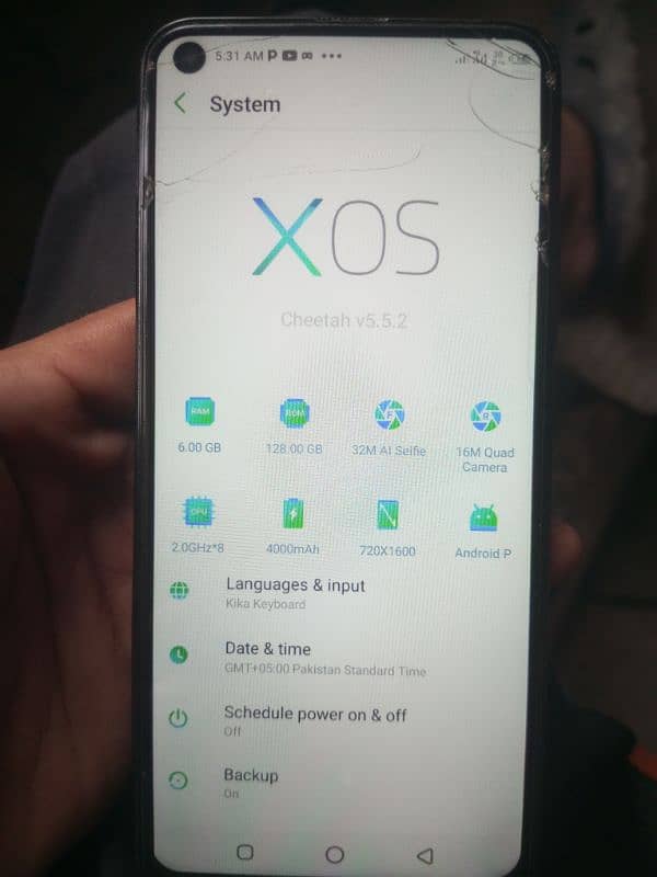 infinix s5. . 6-128 03188895030 0