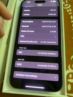 Iphone 15 Pro max Non PTA