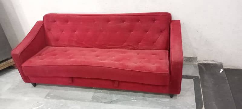 A unique bed, sofa 1