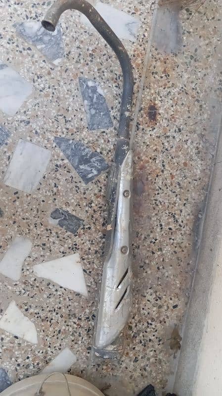 CG 125 original 2016 model Silencer 1