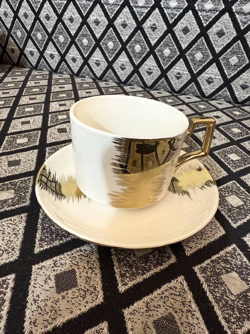 Tea Set Cups and Saucer's 6 pcs Set Imported 3