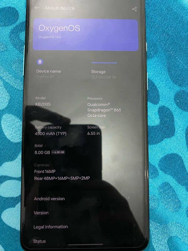 one plus 8T for sale 1