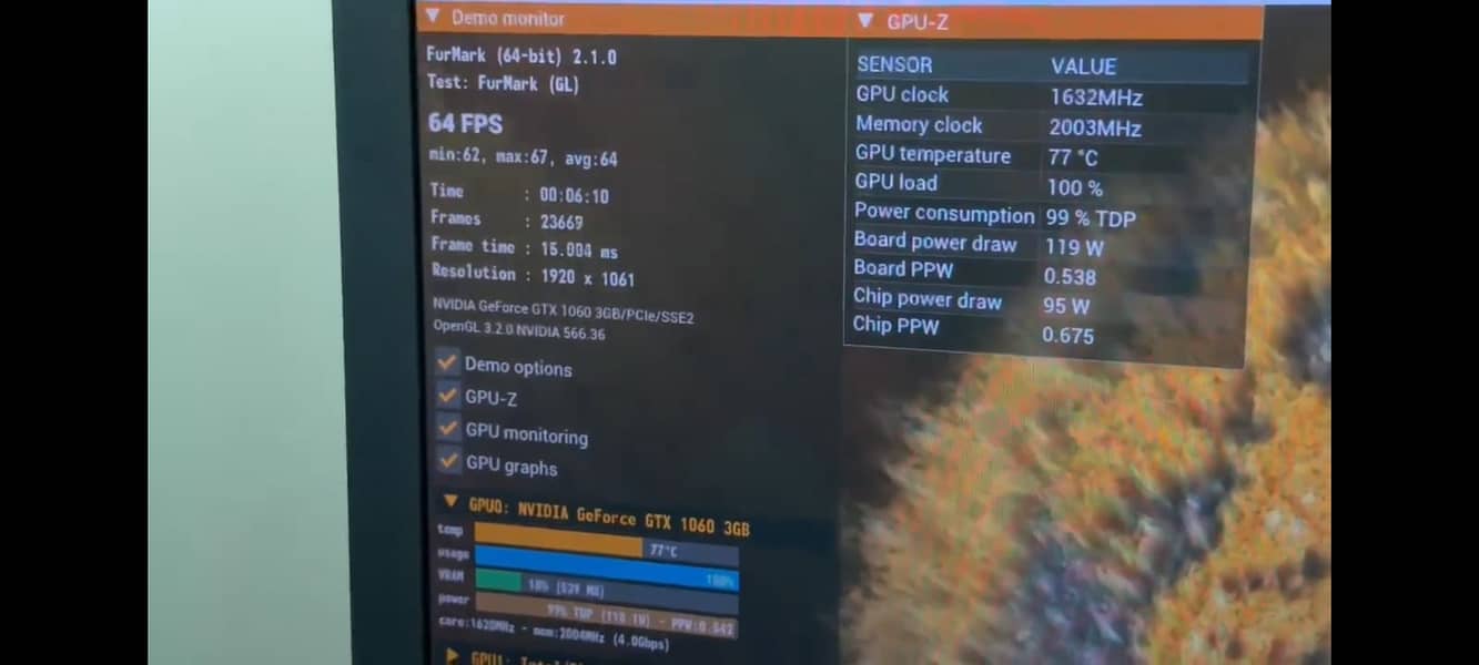 Gigabyte GTX 1060 3gb 5