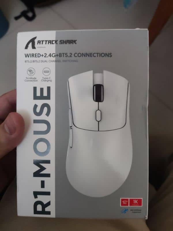Attack Shark R1 Gaming Mouse 0