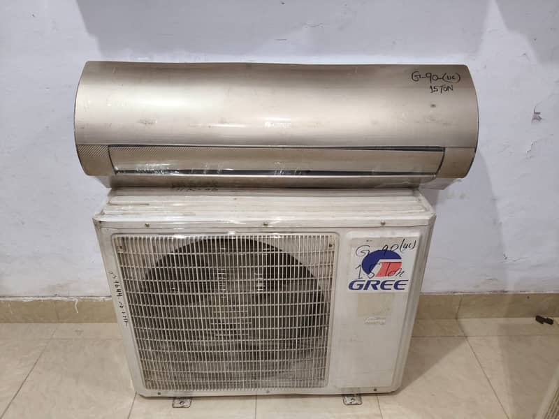 Gree fairy 1.5 ton dc inverter G90uc year warranty(0306=4462/443)supe 0