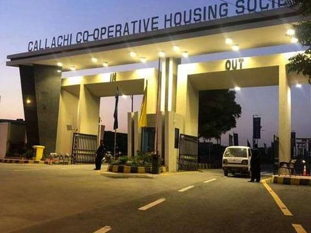 350SQ YARD CORNER PLOT FOR SALE IN CALLACHI COOPERATIVE HOUSING SOCIETY 1