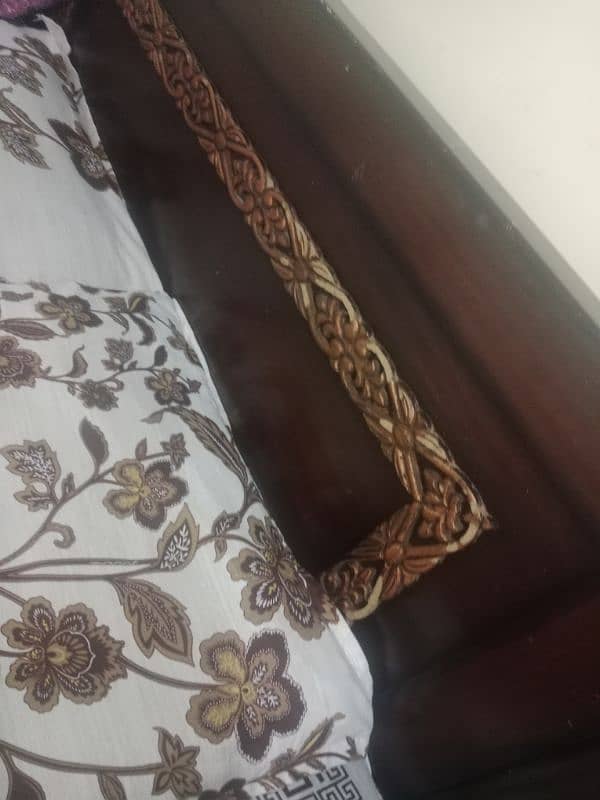 Double bed with mattress 1