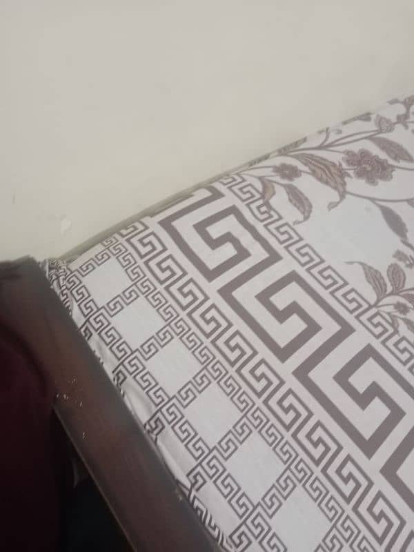 Double bed with mattress 6