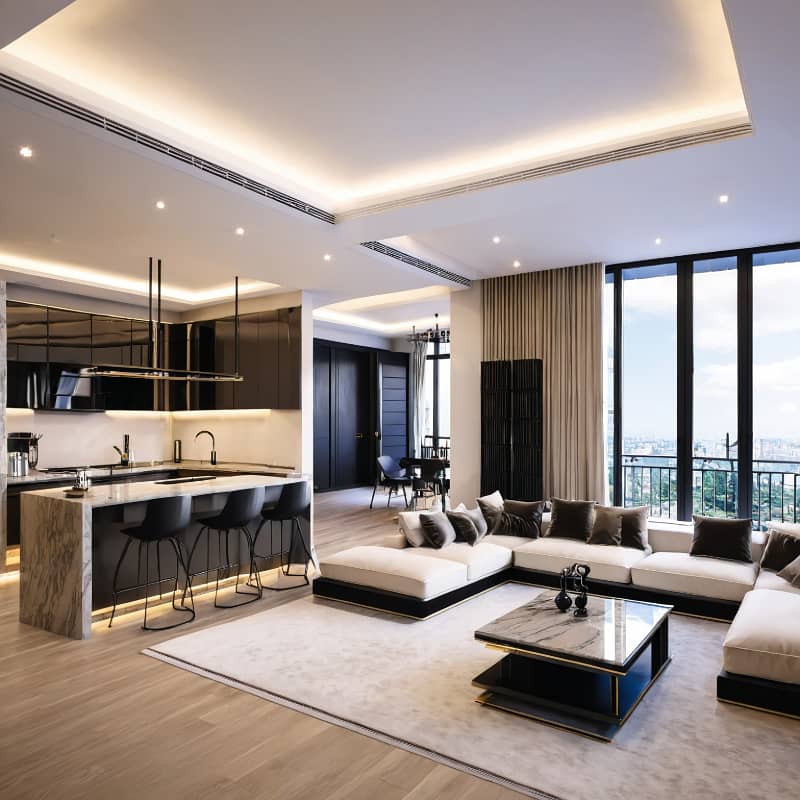 LUXURY STUDIO APARTMENT WITH EIFFLE VIEW AND LUXURY AMNITIES FOR SALE ON INVESTOR RATE 17