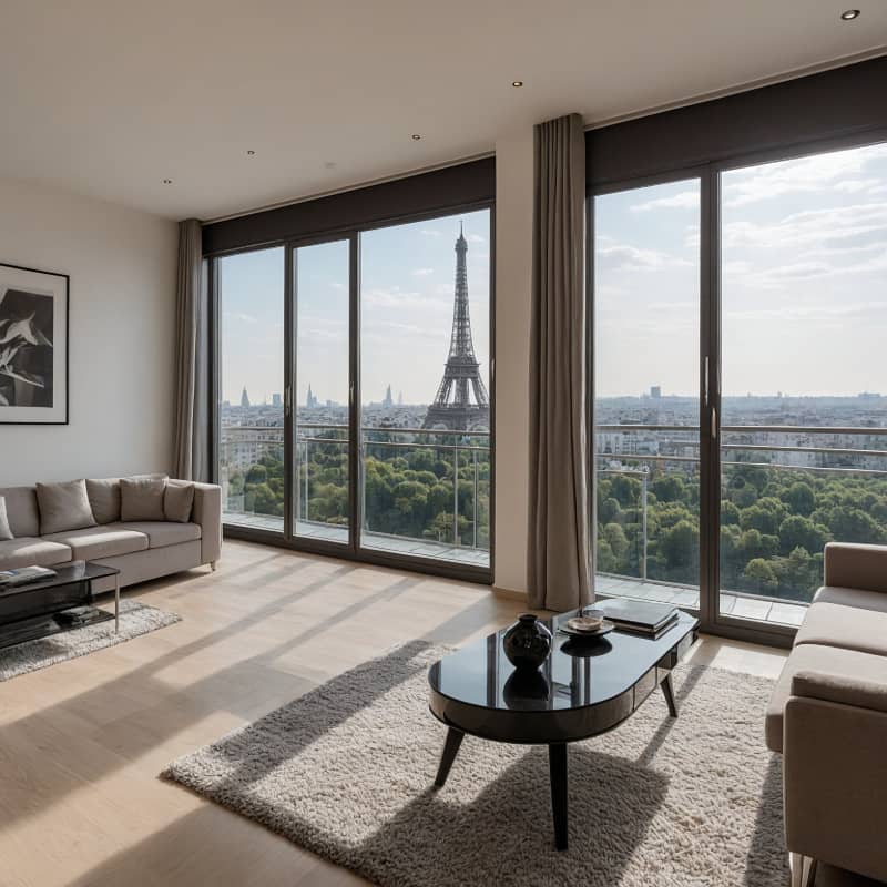 LUXURY STUDIO APARTMENT WITH EIFFLE VIEW AND LUXURY AMNITIES FOR SALE ON INVESTOR RATE 23