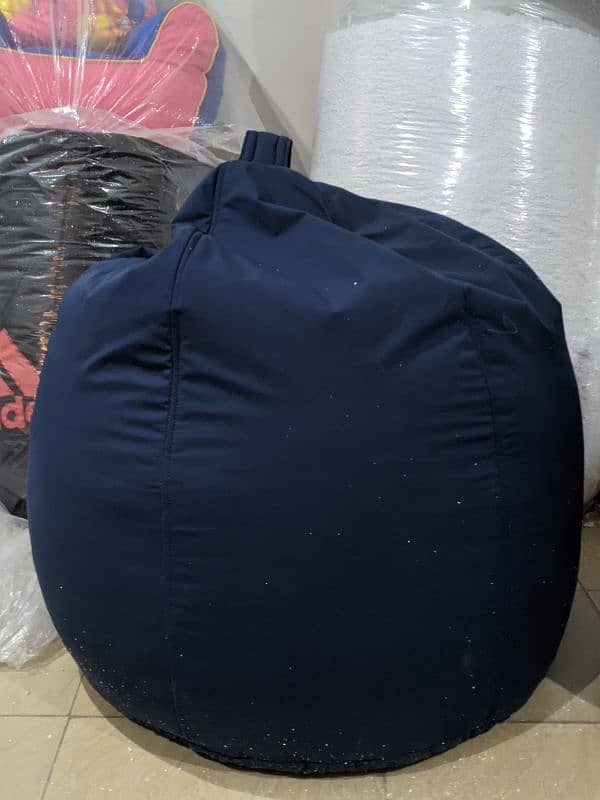 Plain parachute bean bag sofas 5