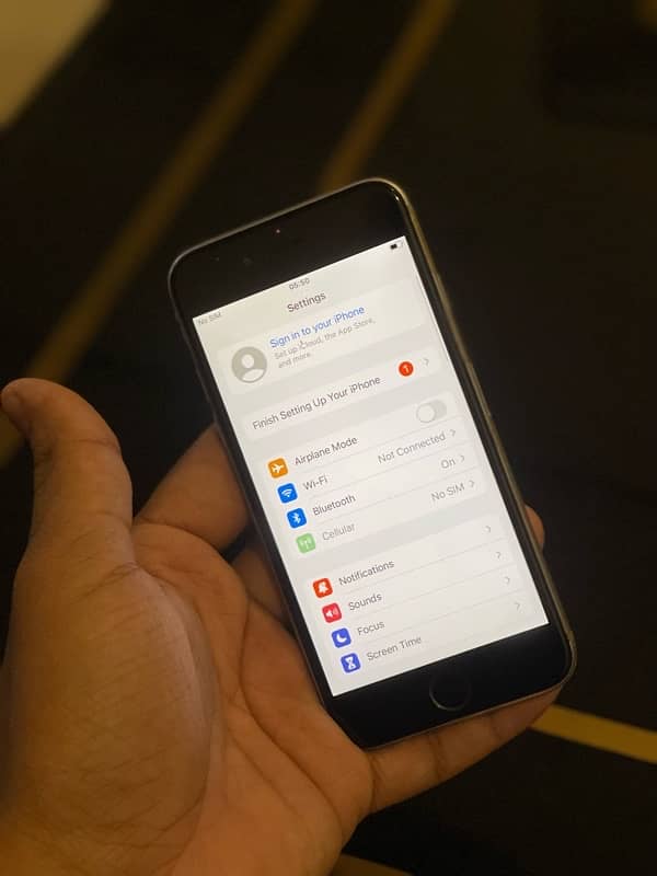 Iphone 6s 64gb single sim PTA approved 10/8 condition 1