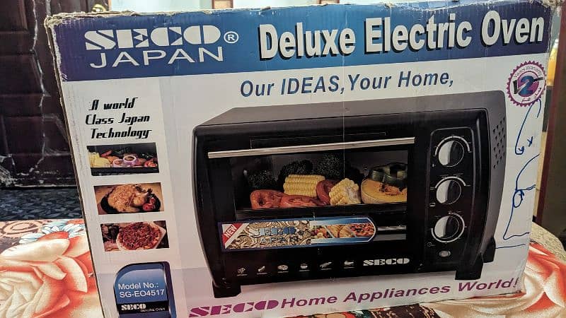 Deluxe Electronic Oven - Sego Japan SG-04517 (1300W) 0