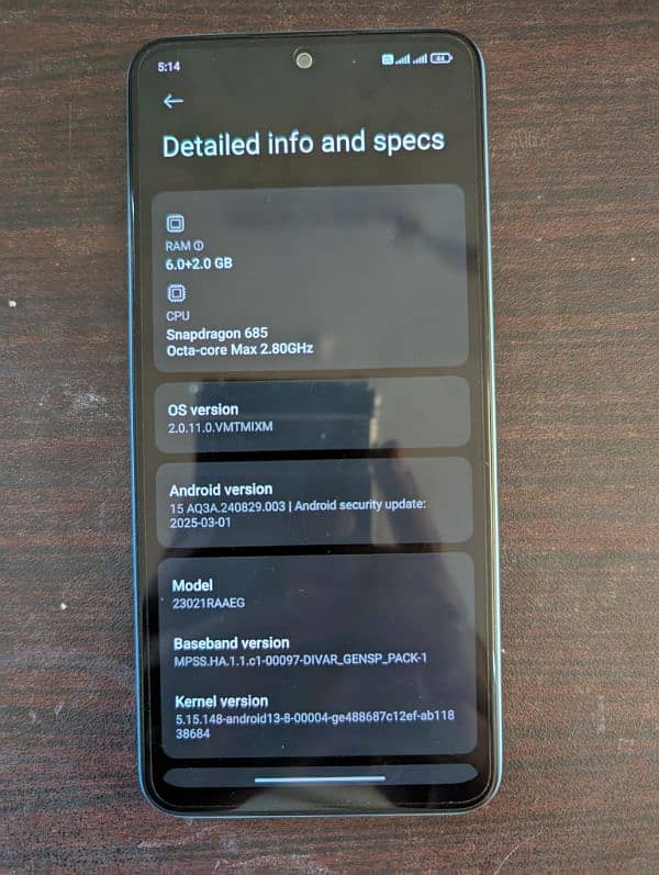 Redmi Note 12 - Ice Blue - 6/128 3