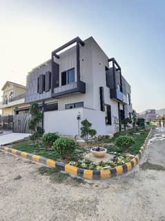 Corner 8 Marla Double Unit House Available. For Sale In Multi Gardens MPCHS. B-17 Block E Islamabad