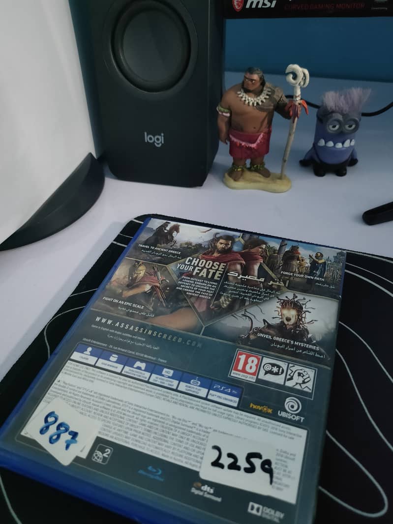 Elden Ring PS5 & Assassin's Creed Odyssey PS4 4