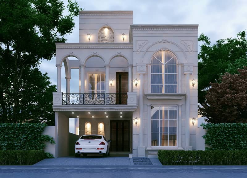 HOUSE ON EASY INSTALMENT 8 MARLA AT PRIME LOCATION OF BAHRIA ORCHARD PHASE 3 8