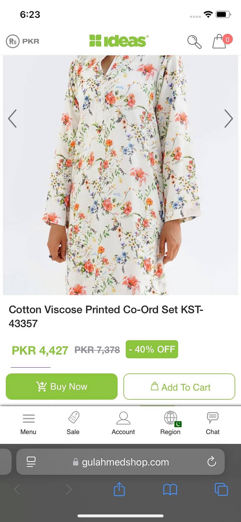 Gul Ahmed Co-ord set 6