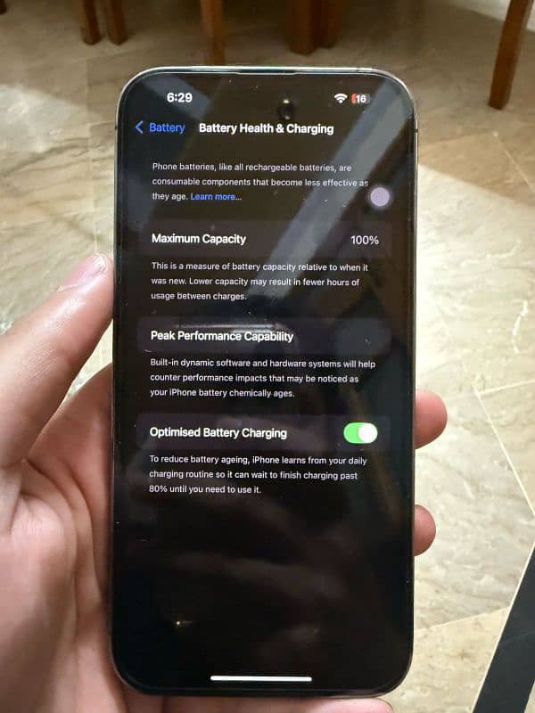 I phone 14 pro max 128 gb 6