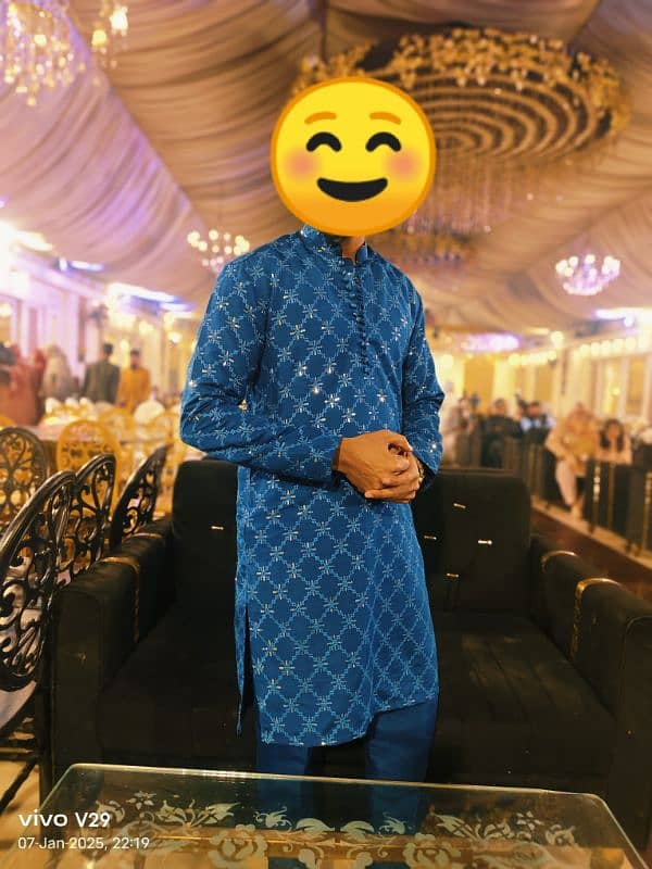 Kurta Pajama And Shoes 2