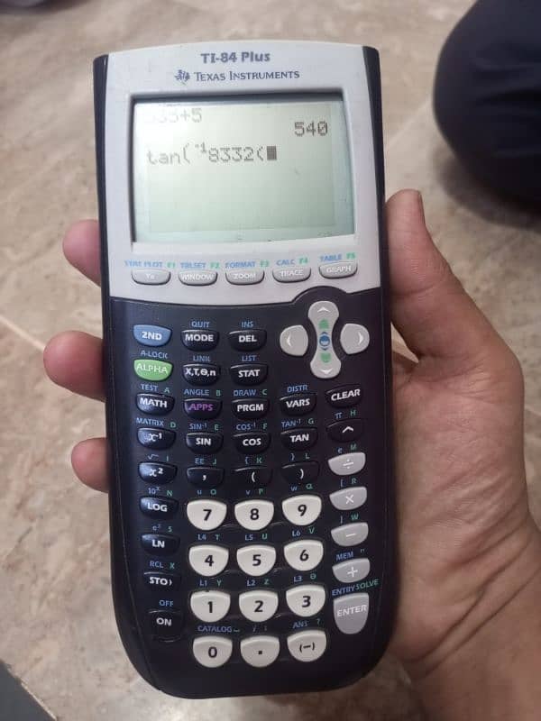 T1-84 plus calculator 1