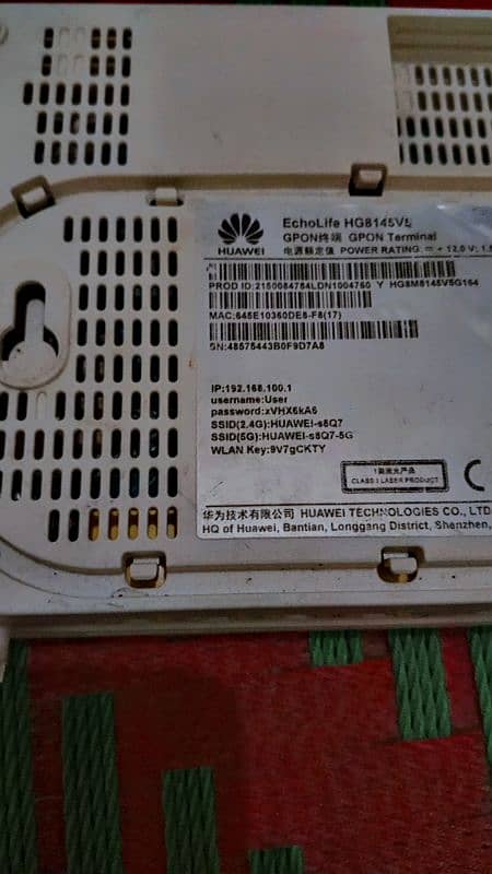 Huawei dual band 5G router fiber 1