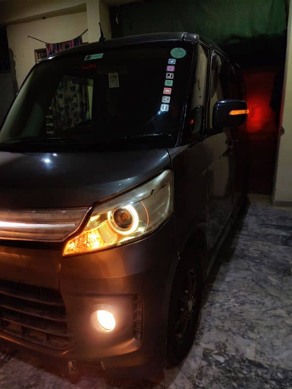 Suzuki Spacia Custom Turbo Semi Hybrid Exchange Possible 15