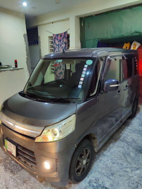 Suzuki Spacia Custom Turbo Semi Hybrid Exchange Possible 17