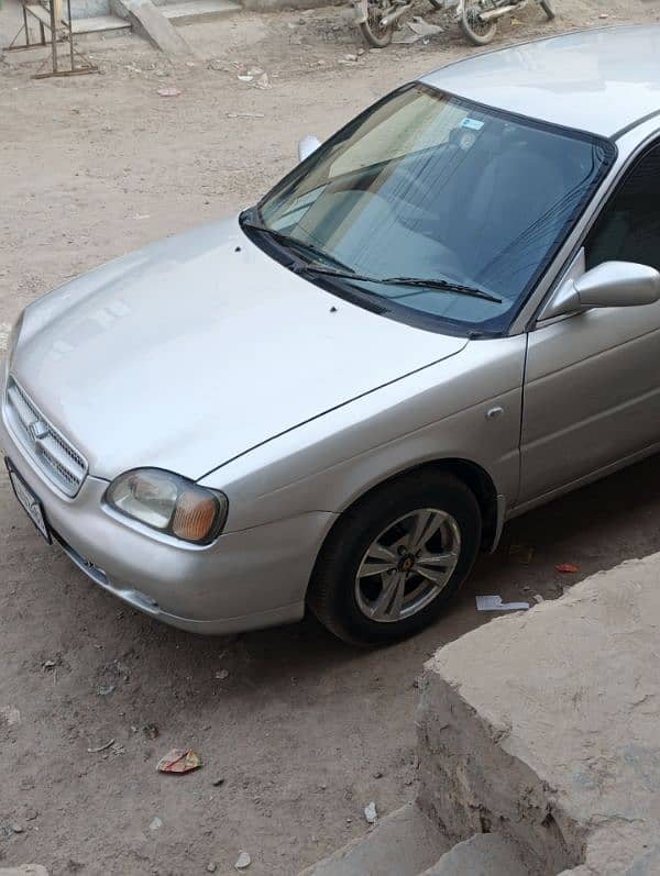 Suzuki Baleno 2005 lush condition front accident ha lkin kupe thk ha 9