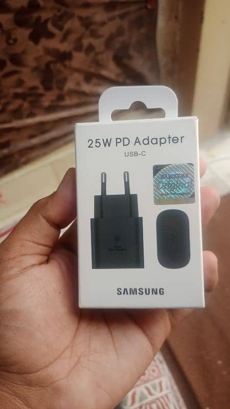 25W original Samsung type C charger 0