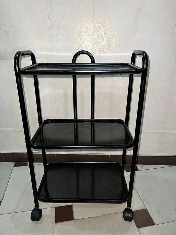 trolley 3 tray with wheels moving trolley 2