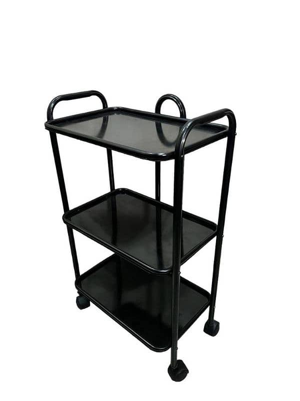 trolley 3 tray with wheels moving trolley 7