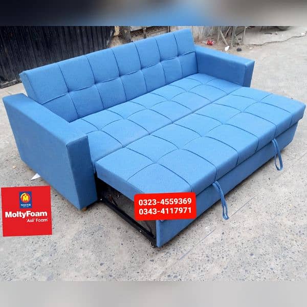 Sofa cum bed Molty double bed folding bed / dining table / sofacumbed 3