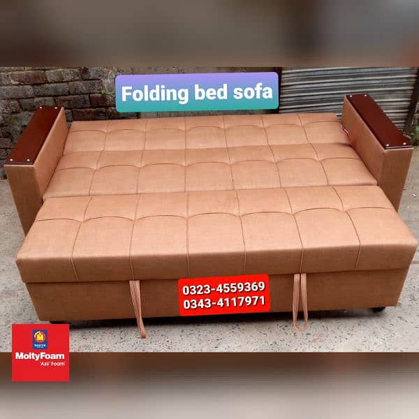Sofa cum bed Molty double bed folding bed / dining table / sofacumbed 7