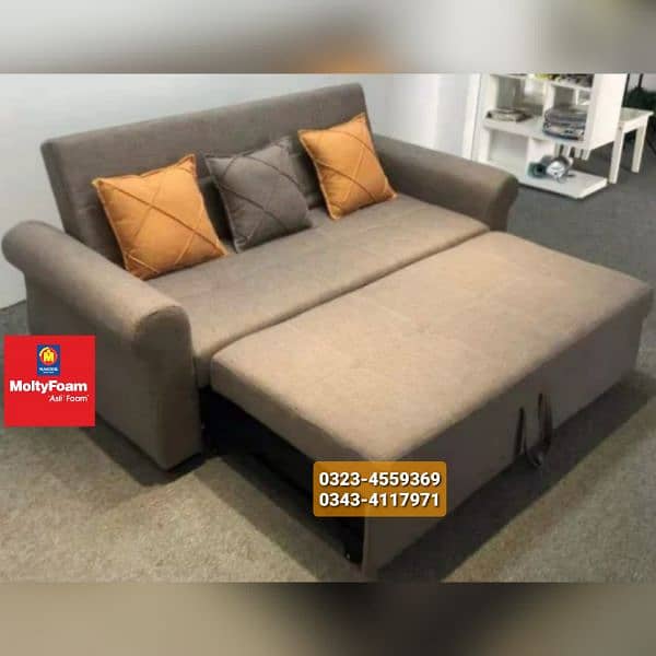 Sofa cum bed Molty double bed folding bed / dining table / sofacumbed 8