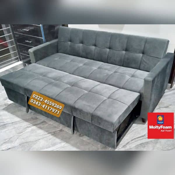 Sofa cum bed Molty double bed folding bed / dining table / sofacumbed 12