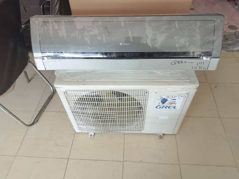 Gree 1.5 ton dc inverter G222uc year warranty(0306=4462/443)superbbse 5